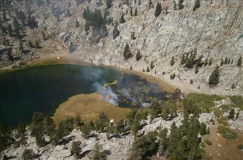 Rock Creek wildfire, Sequoia and Kings Canyon National Parks, September 2002