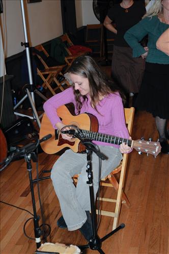 Contra dance musicians at Cuyahoga Valley National Park