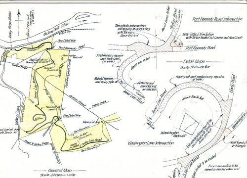 Roadwork, Valley Forge Park  Contract No.10, Repairs  General Map
