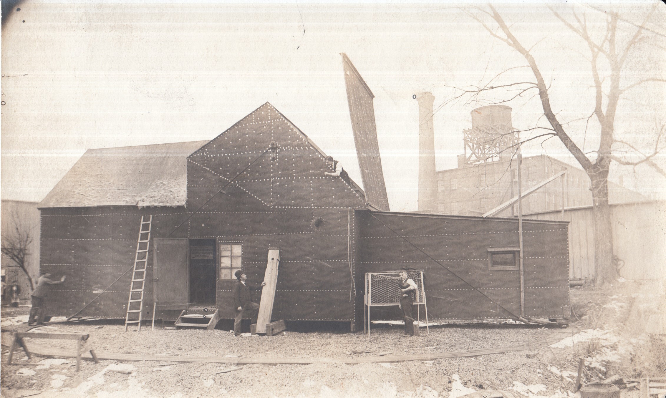 Edison kinetographic theatre, the "Black Maria."