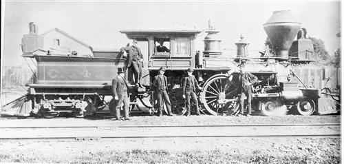 011/001.129--Central Pacific Railroad Locomotive [GROUP 1]