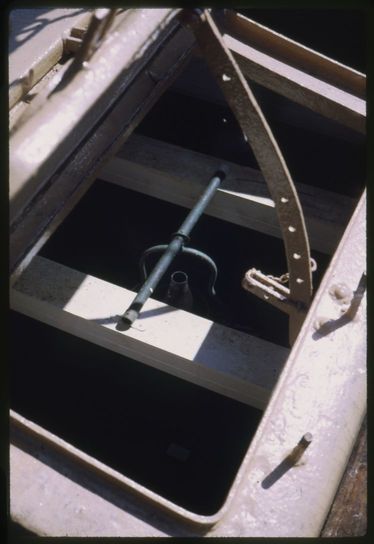 Exterior details of the Eppleton Hall (built 1914; tugboat) upon her arrival in San Francisco from Newcastle, England.