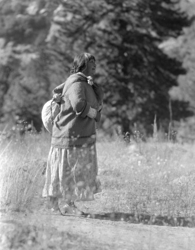 Song of the Lark Ta-buce returning from gathering acorns