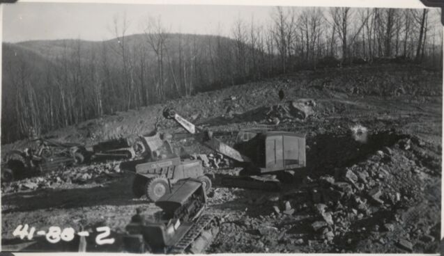 20' right Station 112 - 3/4 yard shovel, Station 111+50