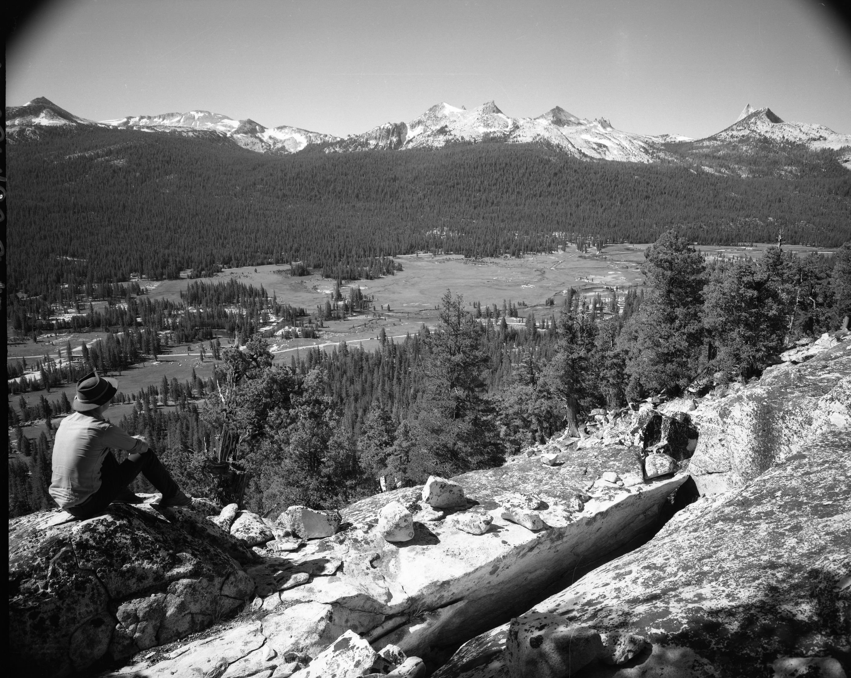 Cathedral Range - from Juniper Ridge.
