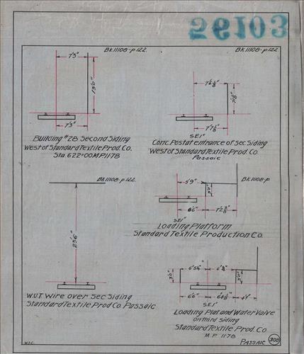 56103.LB--clearance sketches--Structures less than 8 feet from center line of track or less than 22 feet above top of rail [Group 08]