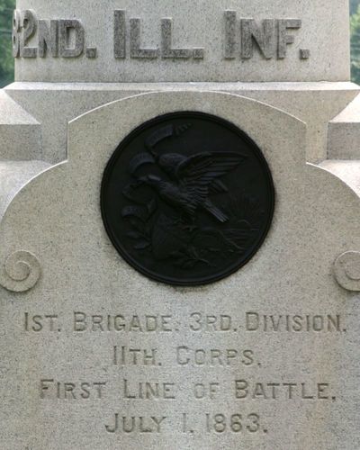 82nd Illinois Infantry Monument
