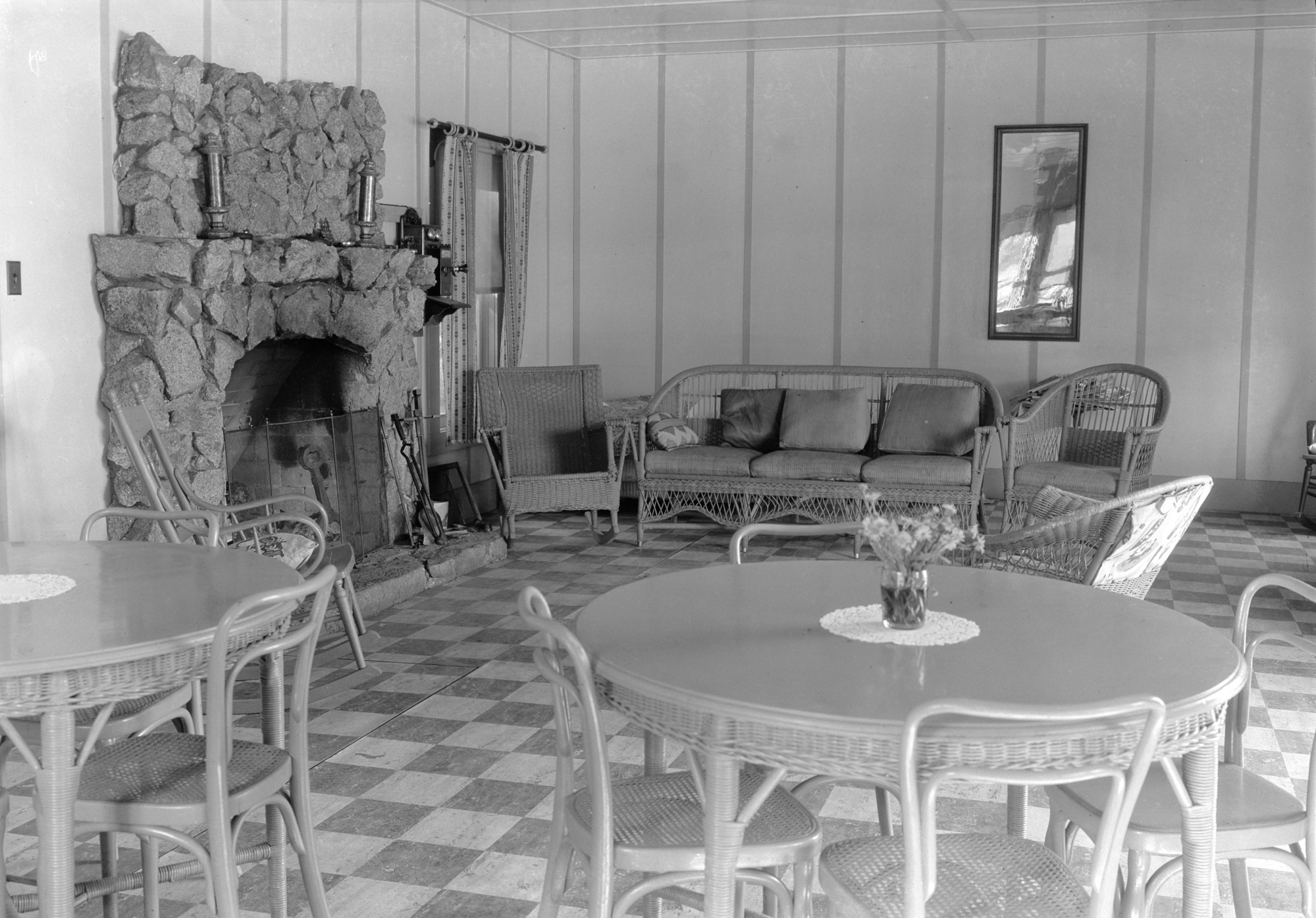 Interior of main lounge, White Wolf.