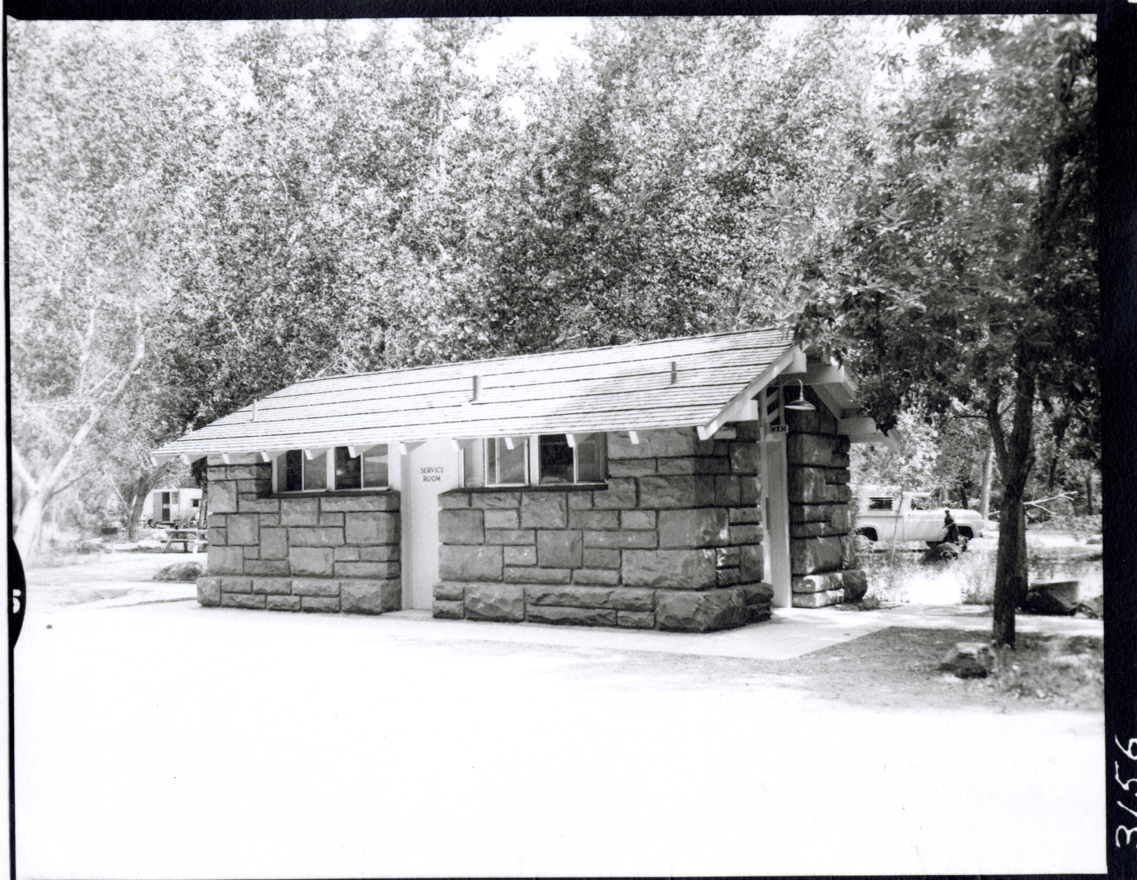 Comfort station, rehabilitation, South Campground.