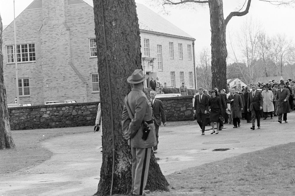 Funeral Services of Eleanor Roosevelt, St. James Church, Hyde Park, N.Y. November 10, 1962