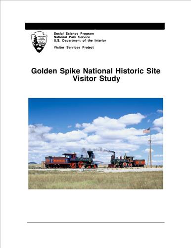 Golden Spike National Historical Park Visitor Study