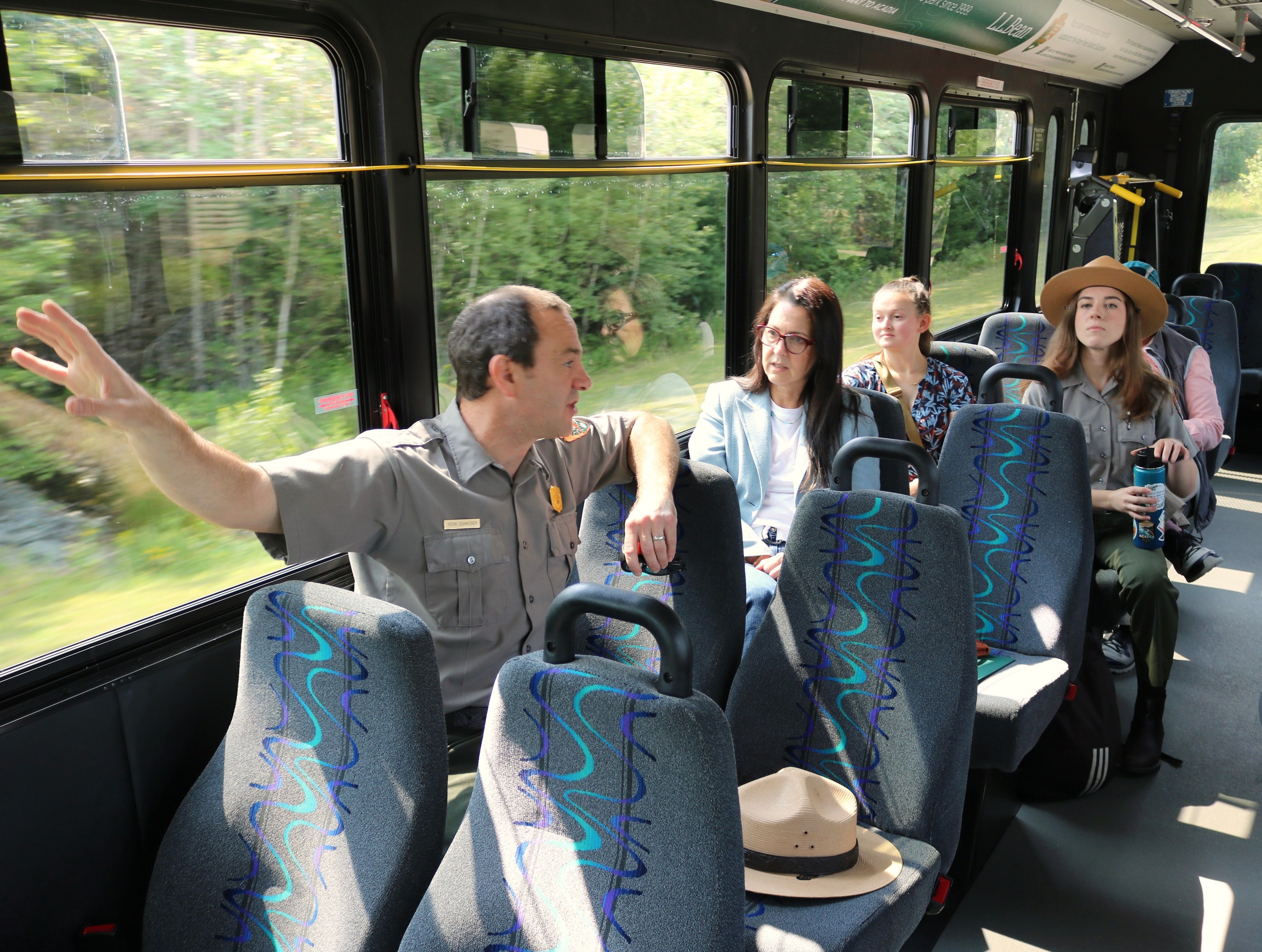 DOI Assistant Secretary for Fish, Wildlife and Parks Shannon Estenoz visited Acadia National Park on August 16, 2024.