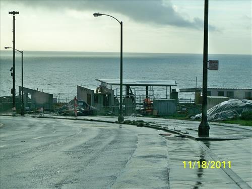 Lands End Lookout  Construction photos group 2