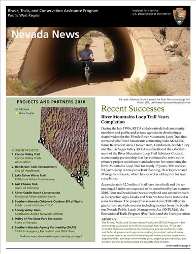 RTCA 2010 Nevada News