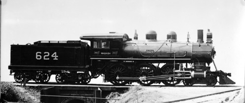 Wabash no. 0624 [4-6-0]