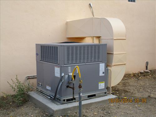 Installation of new HVAC system for Curation Room at AZRU VC