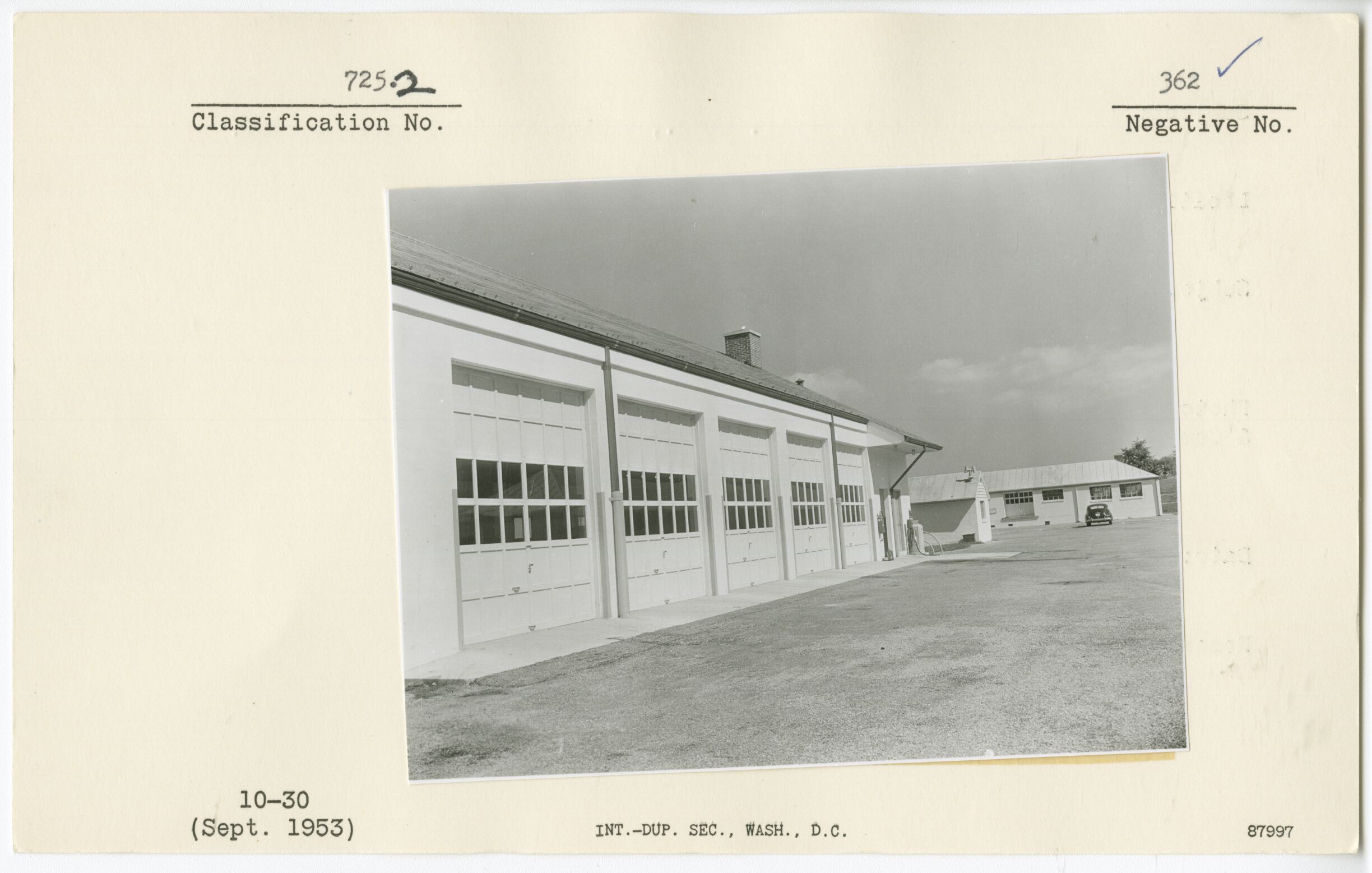 Shop & heavy equipment bldg., office and tool storage bldg.