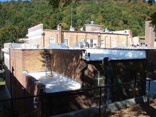 Replace Roof of Buckstaff Bathhouse at Hot Springs National Park in 2009