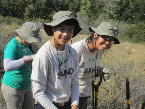 SAMO Youth Building Pitfall Traps