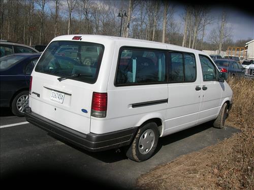 1997 Ford Aerostar Van at Gettysburg National Military Park in February 2009