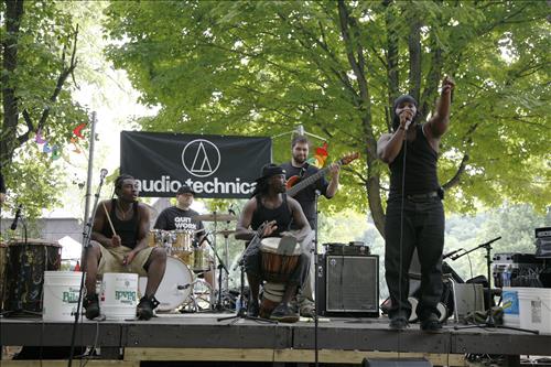 HeartBEAT Afrika concert performers at Cuyahoga Valley National Park