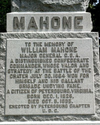 Mahone Monument