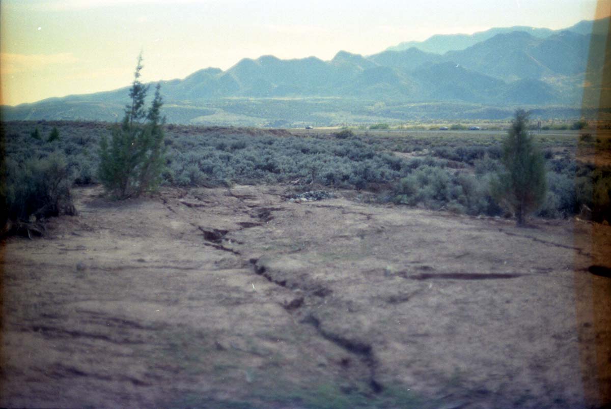 Color photo of drainage features at Kolob Canyons.