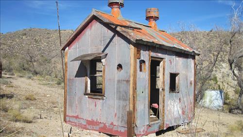 Clark Mountain Mining Cabins