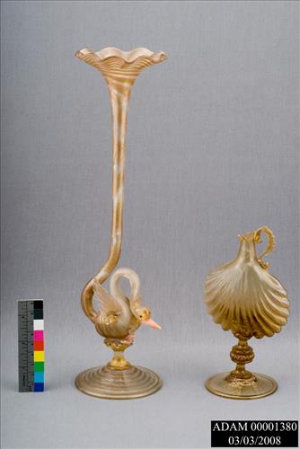 Blown Glass Vase from the Adams National Historical Park Collection