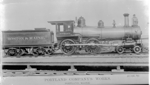 Boston & Maine no. 0099 [4-4-0] Hinkley