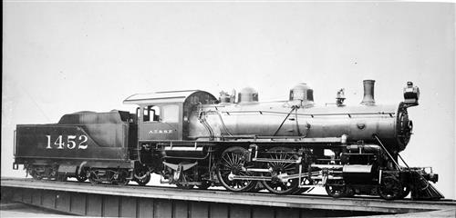 011/001.021--Atchison, Topeka & Santa Fe Railroad Locomotives [GROUP 4]
