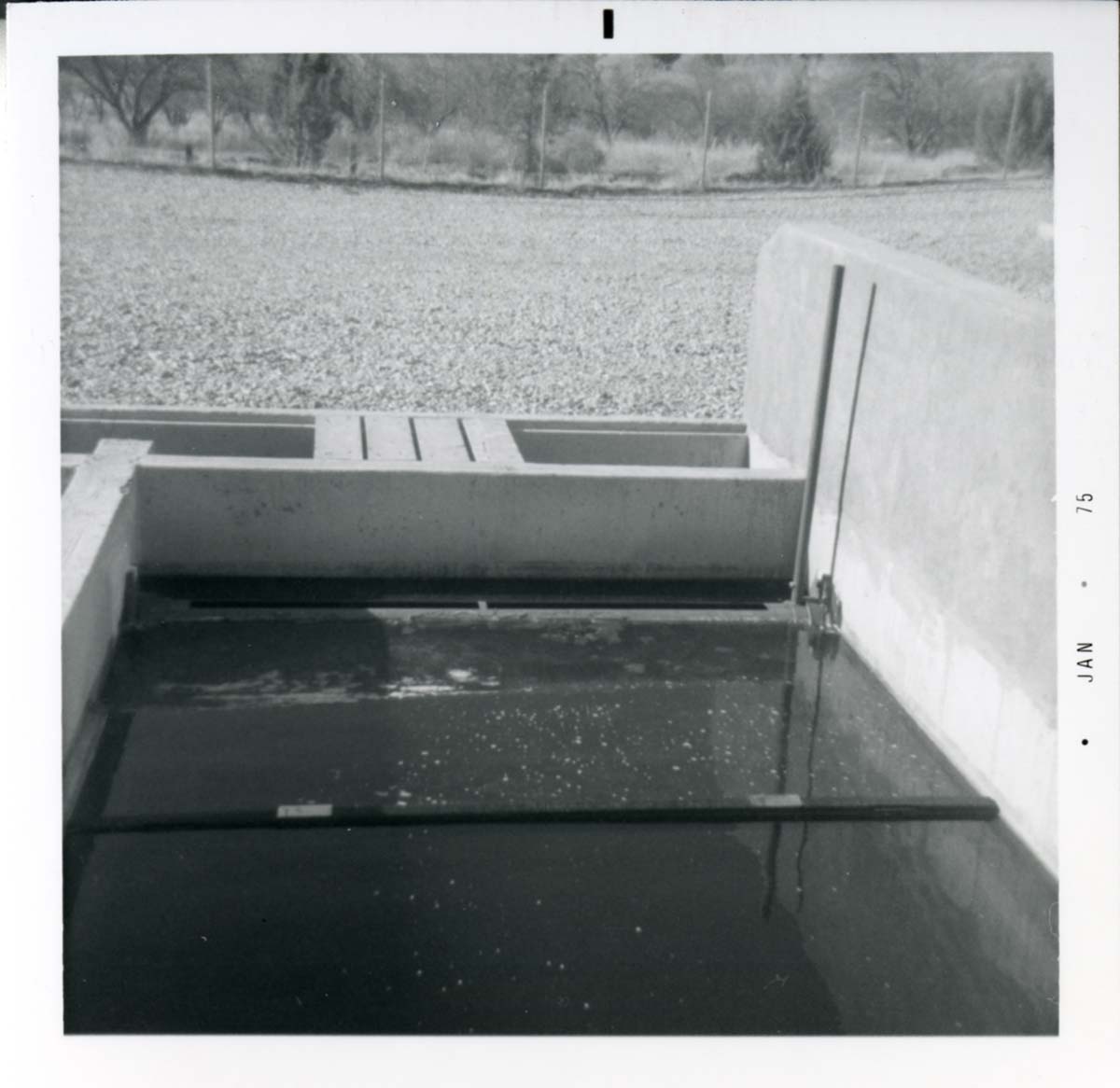 The sewer treatment plant.