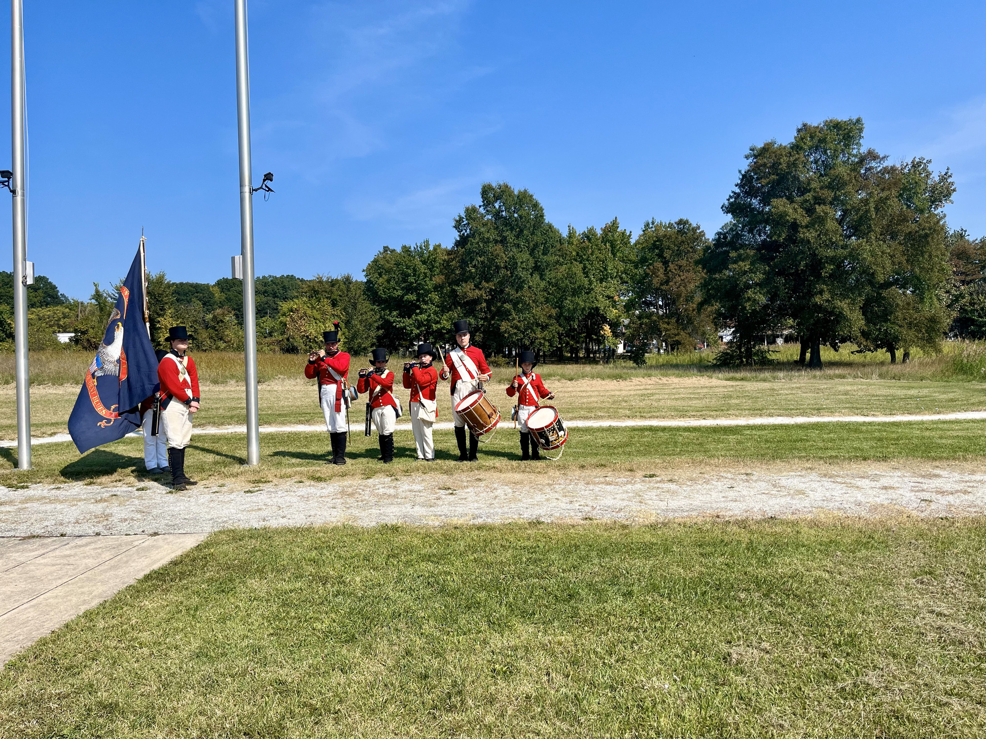 Living Historians at North Point State Battlefield