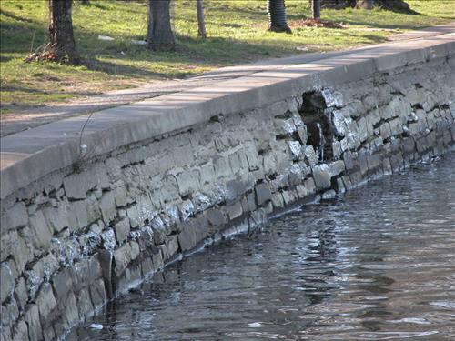 Repair portions of Deteriorating Tidal Basin Seawall