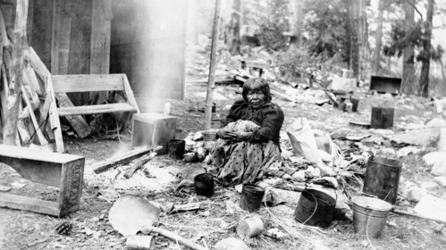 Old Mary, Yosemite Native American.