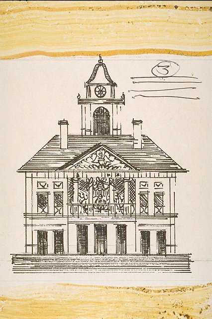 The exterior of Federal Hall.