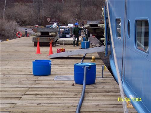 Fuel Transfer on ISRO with MV-Ranger 3 and fuel barge