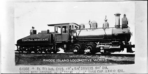011/001.468--Mexican Central Railroad Locomotives
