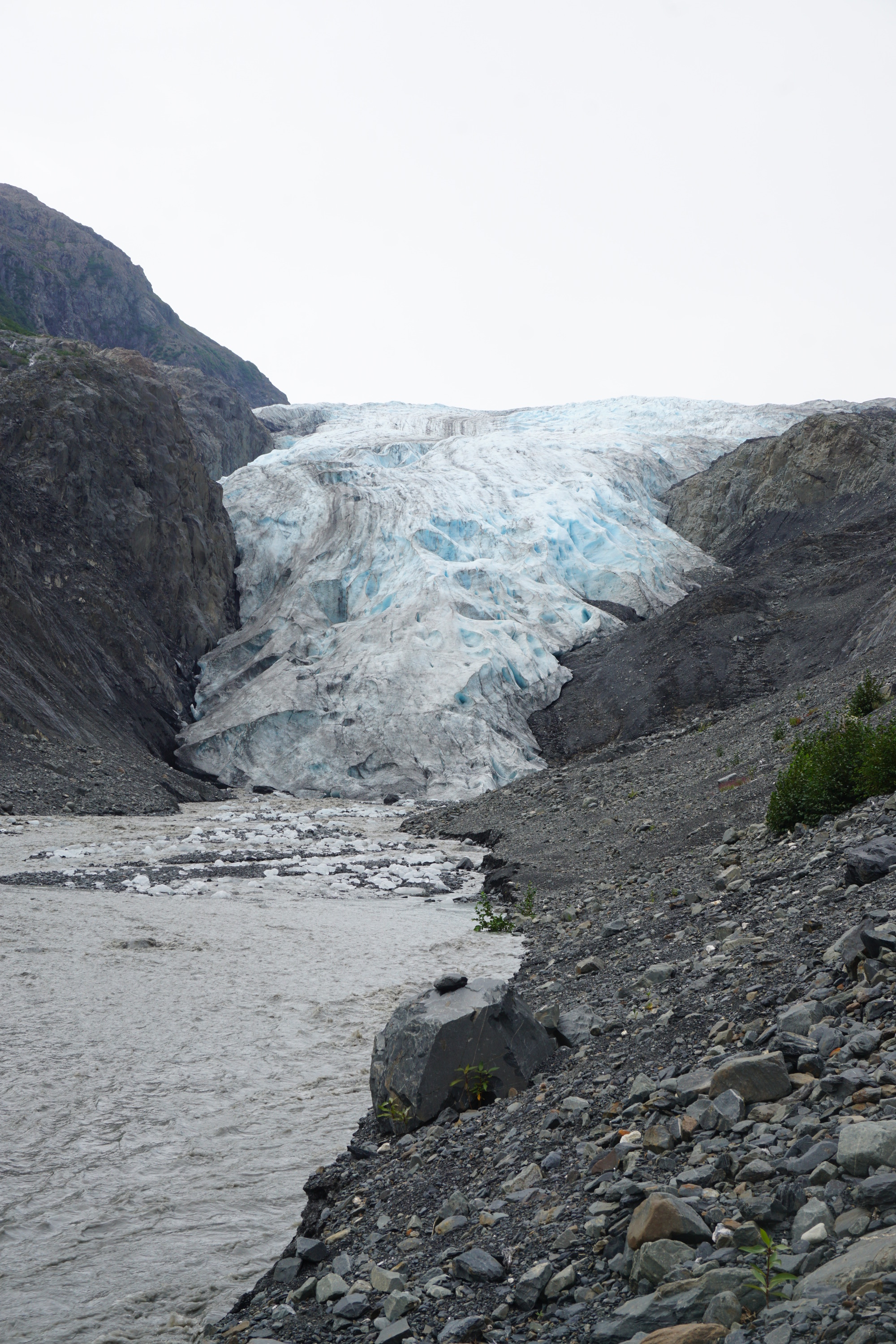 Exit Glacier terminus August 19, 2016