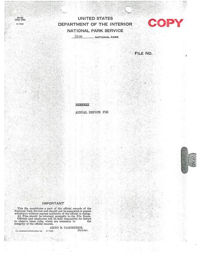 ZION 15652 Superintendents Annual Report 1930