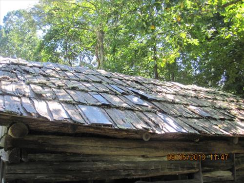 Johnson Farm structures, Blue Ridge Parkway, MP 85.2, September 2013