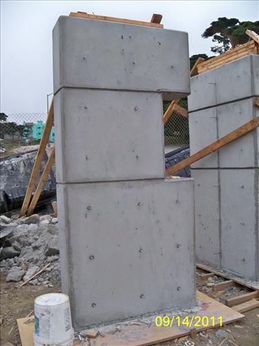 Lands End Lookout  Construction photos group 1