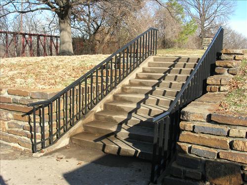 Repaint Metal Surfaces Project - Fort Smith National Historic Site 2012