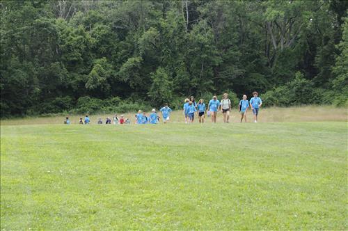 Free play at Junior Ranger Day Camp in Cuyahoga Valley National Park
