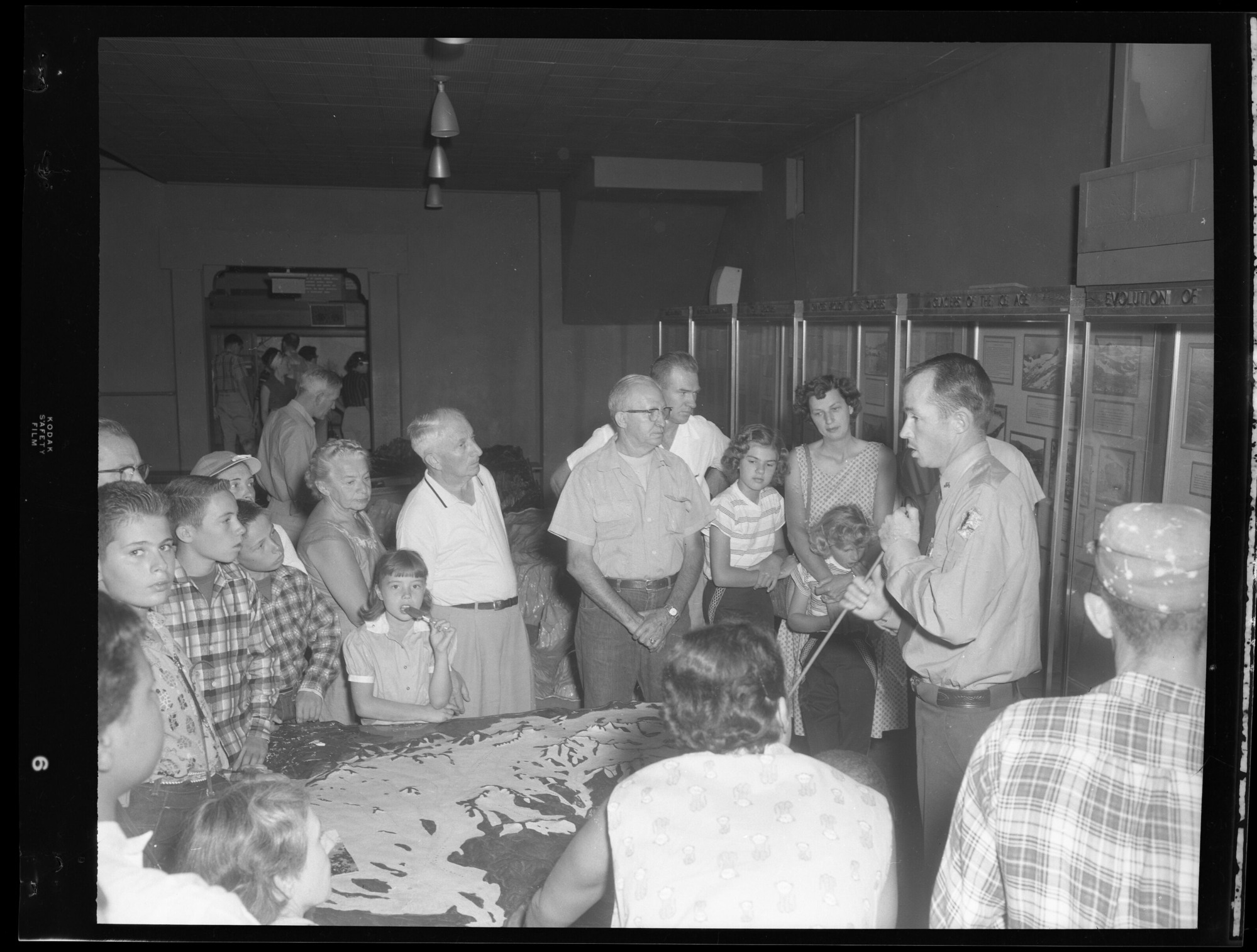 Yosemite Museum, Geology Room. T. Gibson