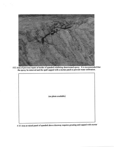 Additional Treatment report for Independence Hall at Independence National Historical Park in June 2007