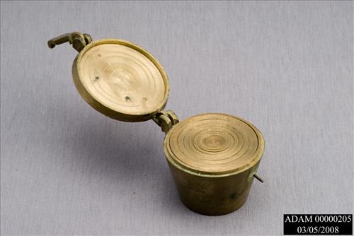 Nesting Set of Brass Weights from the Adams National Historical Park Collection