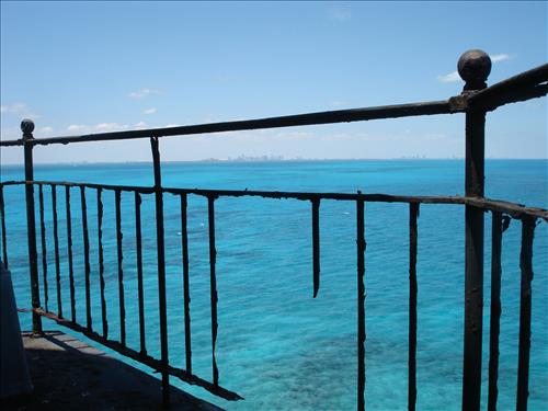 Fowey Rocks Lighthouse at Biscayne National Park in July 2012.