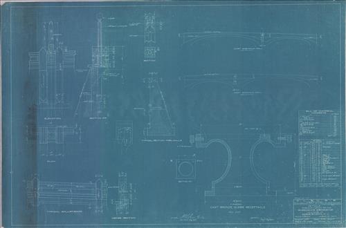 20180.BL-Morristown, NJ [1 mile east]--Overhead highway bridge, Sneedens Crossing [1914-1915]