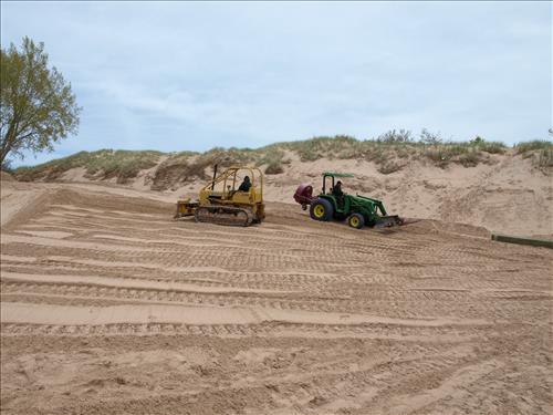 SLBE Pierce Stocking Scenic Drive - #9 Lake Michigan Overlook Spring Preparation